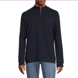 Ben Sherman Half Zip Sweater