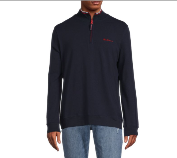 Ben Sherman Half Zip Sweater