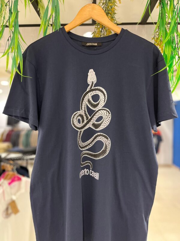 Roberto Cavalli Snake T-Shirt - Image 3