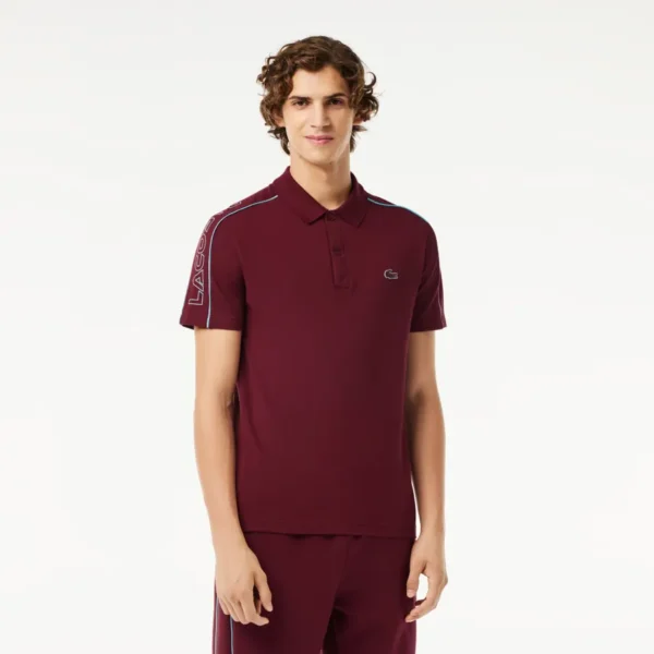 Slim Fit Lacoste Movement Polo Shirt Technical Pique