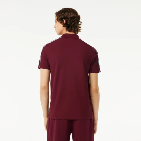 Slim Fit Lacoste Movement Polo Shirt Technical Pique - Image 3