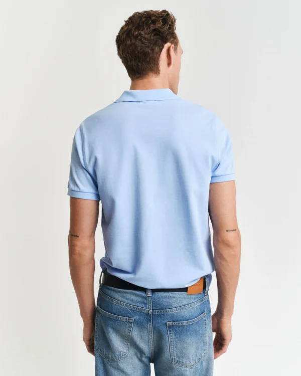 Regular Fit Shield Piqué Polo Shirt - Image 2
