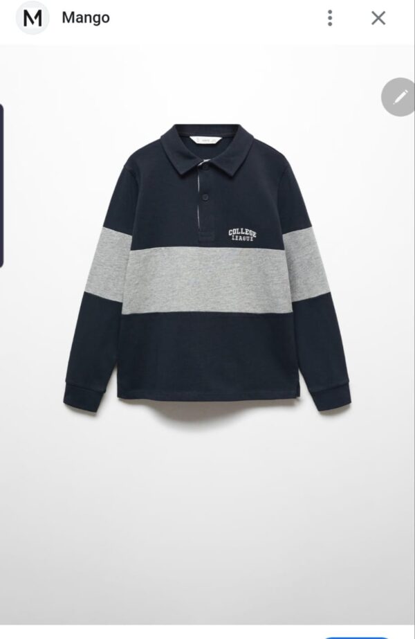 mango rugby polo kids - Image 2