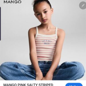Mango cropped top kids