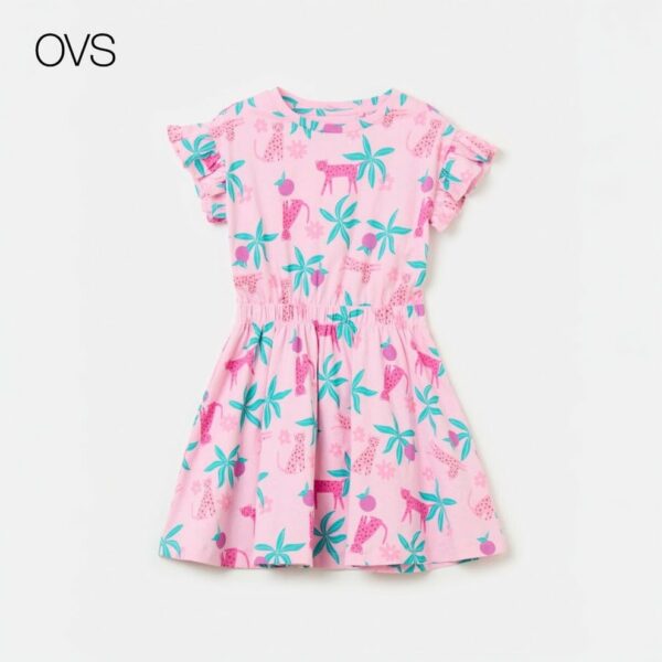 ovs printed frocks kids